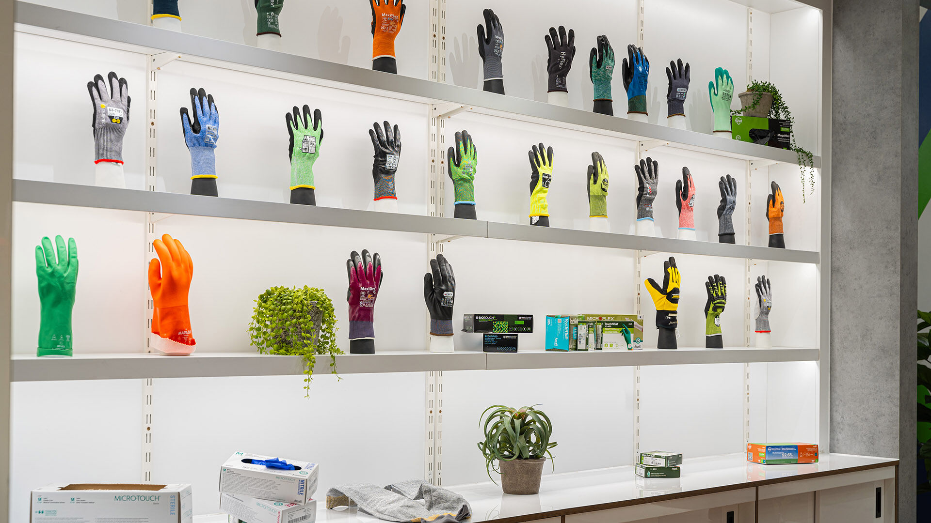 Concorde BGW Lyreco showroom and meeting room