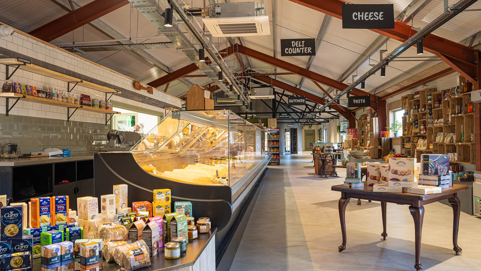 Farm Shop Fit-Out Project by Design and Build Specialists Concorde BGW