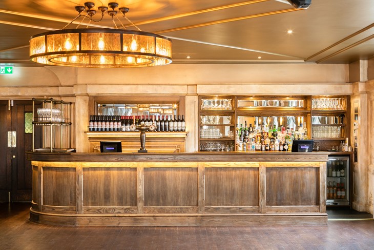 The Bedford Bar seating area