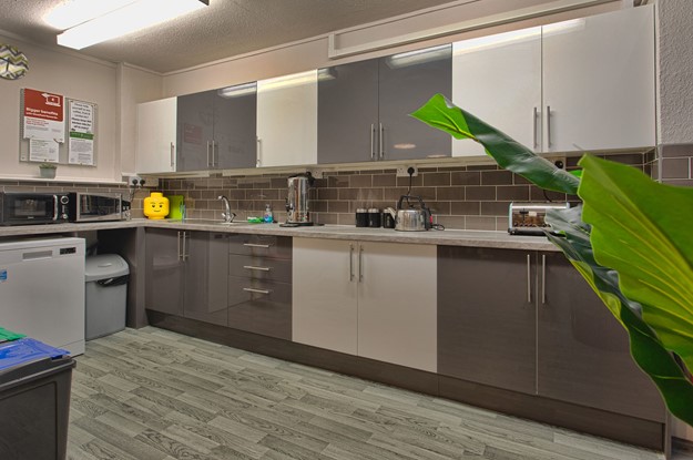 Kitchen at Concorde BGW Head Office