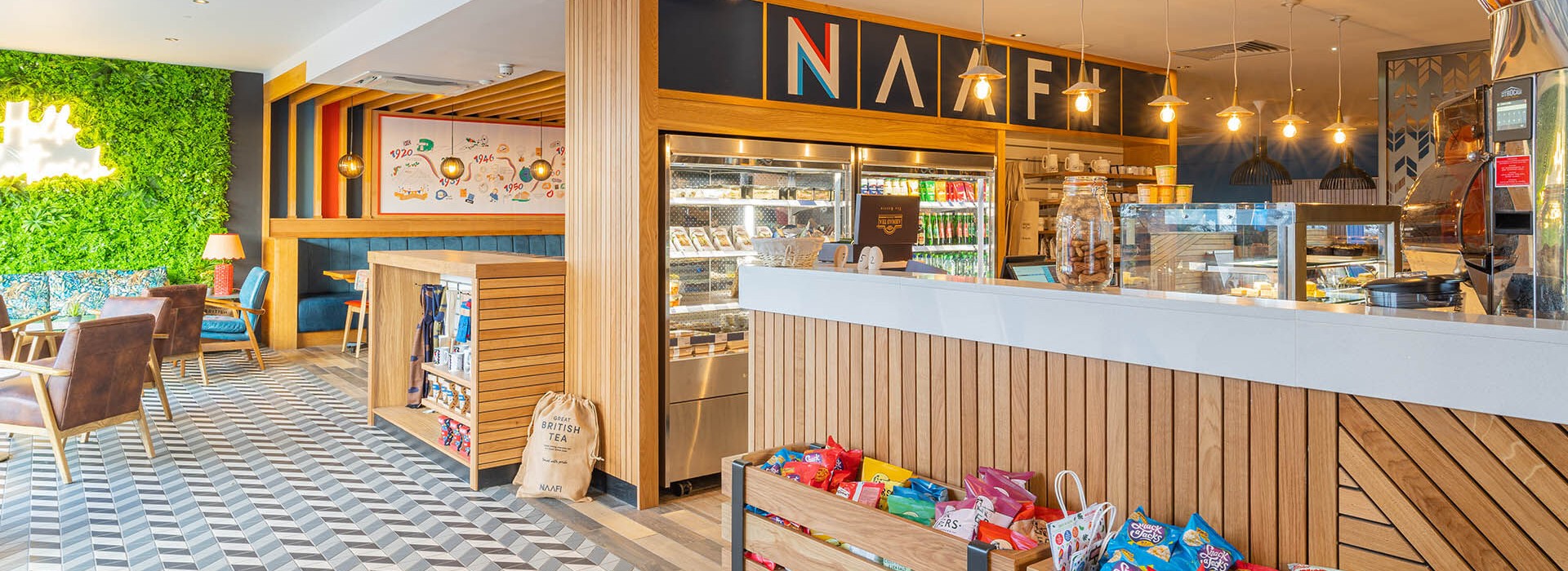 Ministry of Defence fit out of NAAFI