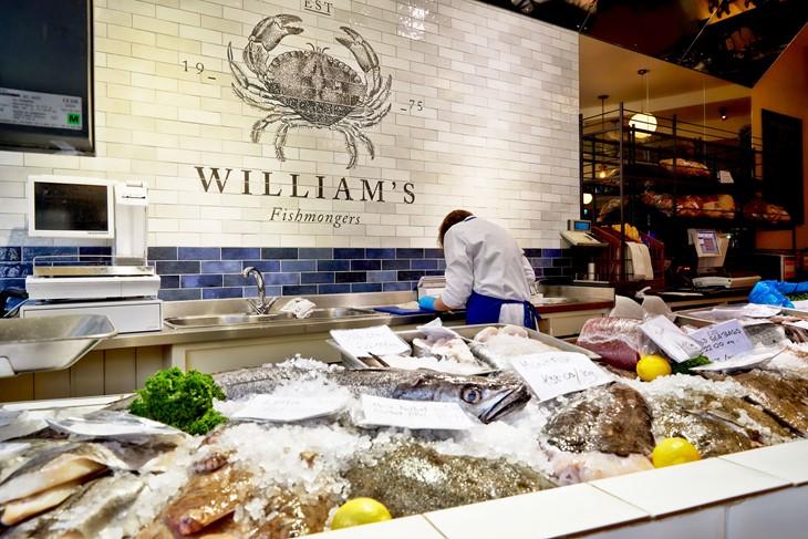 Fish Slab at Williams Food Hall