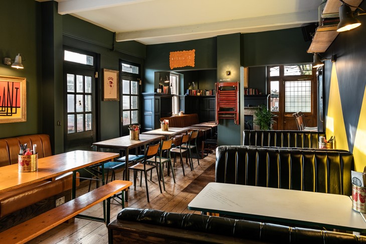 vintage pub interior
