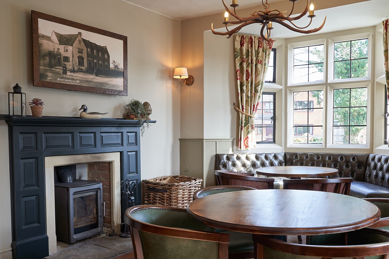 Before & After the refurb at The Beckford Inn