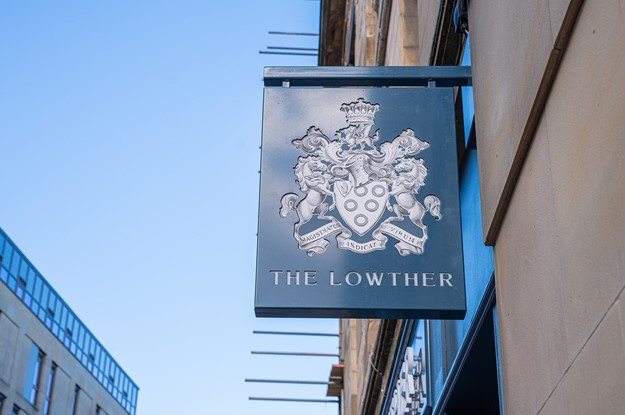 The Lowther swing sign 