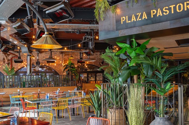 Plaza Pastor outdoor seating