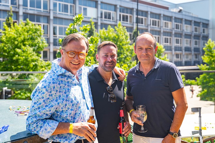 Our directors enjoying the company party