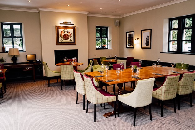 Dining room at The George Hathersage
