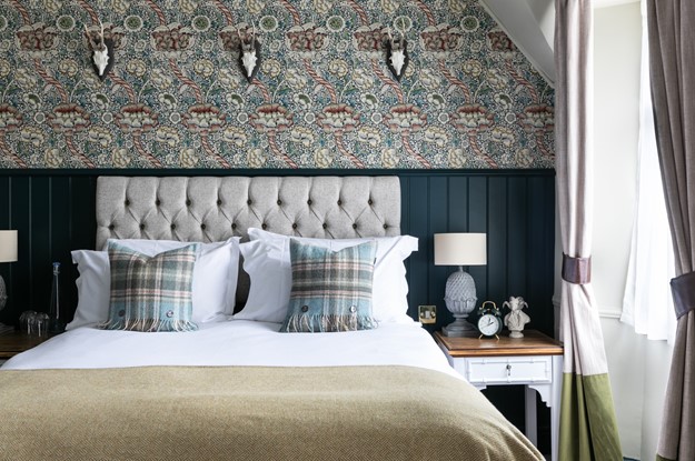 A bedroom at The Fleece