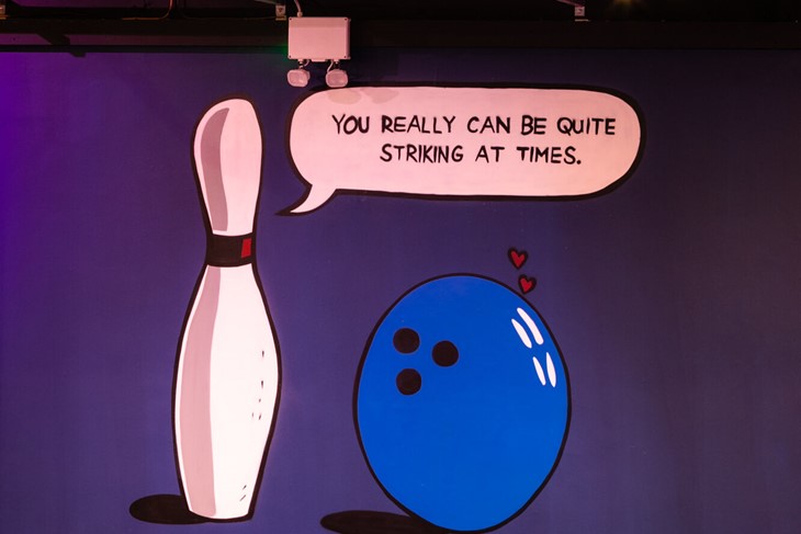 Quite striking graffiti